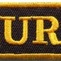 Security police law enforcement staff applique iron-on badge patch new S-821