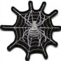 Spider web spiderweb retro boho tattoo sew sewing applique iron-on patch S-823
