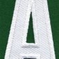 Letter A english alphabet language school applique iron-on patch new S-847
