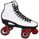 Roller skates skating retro kids boho sports applique iron-on patch new S-52