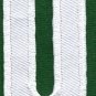 Letter Q english alphabet language school applique iron-on patch new S-863