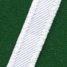 Letter Z english alphabet language school applique iron-on patch new S-871