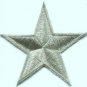 Star hippie 70's retro boho disco fab superstar applique iron-on patch new S-154