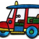 Tuk Tuk Bangkok Thailand applique iron-on patch S-128