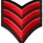Army navy military insignia rank war biker retro applique iron-on patch S-961