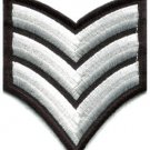 Army navy military insignia rank war biker retro applique iron-on patch S-962
