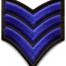 Army navy military insignia rank war biker retro applique iron-on patch S-959