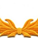 Yellow trim fringe military insignia sew sewing applique iron-on patch new S-964