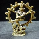 Hindu god Shiva Nataraja dance Nataraj trance brass figurine 2.5 x 3 in. FREE WORLDWIDE DELIVERY!