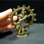 Hindu god Shiva Nataraja dance Nataraj trance brass figurine 2.5 x 3 in. FREE WORLDWIDE DELIVERY!