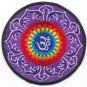 Aum om infinity hindu yoga indian applique iron-on patch new T-6 WORLDWIDE DELIVERY IS FREE!