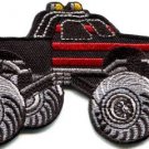 Monster truck 4 X 4 pickup auto applique iron-on patch new S-1130 FREE WORLDWIDE DELIVERY!