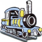 Train engine choo choo railroad retro applique iron-on patch S-319 WE SHIP ANYWHERE FOR FREE!