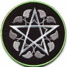 Wiccan pentagram pentacle wicca witchcraft applique iron-on patch G-159 WE SHIP ANYWHERE FOR FREE!