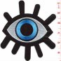 Eye eyeball tattoo wicca occult BIG 5 X 6 in. applique iron-on patch S-1045 FREE SHIPPING WORLDWIDE!