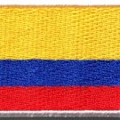Flag of Colombia Colombian applique iron-on patch Medium S-1144 - FREE WORLDWIDE DELIVERY!