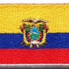 Flag of Ecuador embroidered applique iron-on patch Medium S-1146 FREE SHIPPING WORLDWIDE!