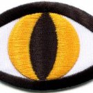 Cat's eye tattoo wicca occult retro applique iron-on patch S-1127 WE SHIP ANYWHERE FOR FREE!