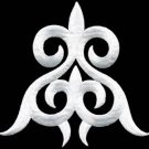 White trim fringe boho sewing applique iron-on patch new S-1169 FREE SHIPPING WORLDWIDE!
