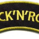 Rock n Roll biker retro rockabilly music applique iron-on patch S-1111 WE SHIP ANYWHERE FOR FREE!