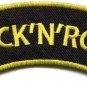 Rock n Roll biker retro rockabilly music applique iron-on patch S-1111 WE SHIP ANYWHERE FOR FREE!