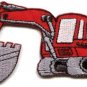 Excavator backhoe tractor loader bulldozer applique iron-on patch S-42 WE SHIP ANYWHERE FOR FREE!