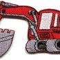 Excavator backhoe tractor loader bulldozer applique iron-on patch S-42 WE SHIP ANYWHERE FOR FREE!