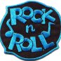 Rock n Roll biker retro slogan rockabilly applique iron-on patch S-1117 FREE SHIPPING WORLDWIDE!