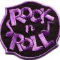 Rock n Roll biker retro slogan rockabilly applique iron-on patch S-1112 WE SHIP ANYWHERE FOR FREE!