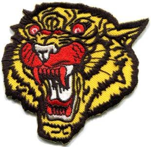 Tiger cat jaguar lion wildlife embroidered applique iron-on patch S-1123 WE SHIP ANYWHERE FOR FREE!