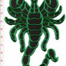 Scorpion biker tattoo Muay Thai applique iron-on patch BIG XL 7.63 x 11 in S-234 WE SHIP WORLDWIDE!