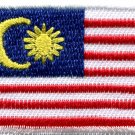Flag of Malaysia Malaysian Southeast Asia applique iron-on patch Medium S-779
