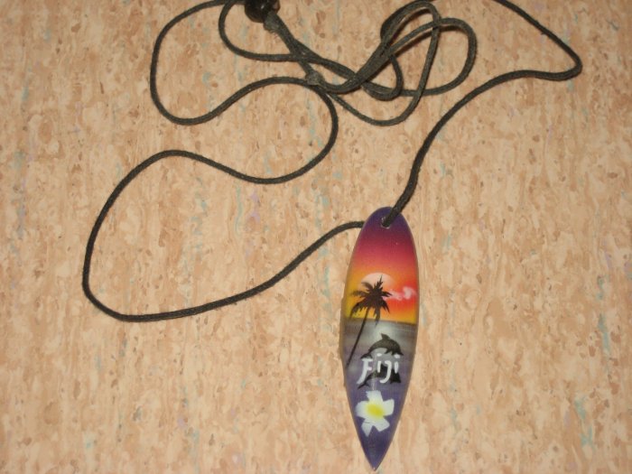 painted necklace
