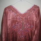 embroded beeds gown