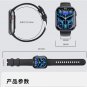 F207r Female Smart Watch Body Temperature Blood Glucose Monitoring Bluetooth Calling Physiological P