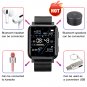 F200 Sports Watch Ecg Blood Pressure Monitoring Sos Scientific Sleep Non-Invasive Blood Glucose Smar