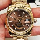 Rose Space Coffee Luminous_Automatic Mechanical Watch  Rose Space Coffee Automatic Mechanical Watch 