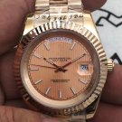 Tooth Rose Double Calendar Rose Luminous Stripes_Mechanical Watch  Tooth Rose Double Calendar Rose L