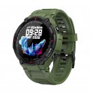 K27 /K22 Smart Bracelet 1.28-Inch Ips Full Round Full View Heart Rate Blood Pressure Monitoring Blue