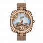 2025Aw5 Smart Watch Rotating Blossom Design Health Sports Monitoring Bluetooth Watch Women Fashion