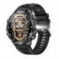 Ak75 Smart Watch Bluetooth Calling 1.85-Inch Large Screen Round Screen Heart Rate Blood Oxygen More 