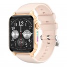 P6 Bluetooth Calling Smart Watch 8 Kinds Of Light Effect Heart Rate Blood Oxygen Weather Music Multi
