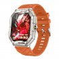 Kr82 Bluetooth Calling Smart Watch Three-Proof Outdoor Compass Real-Time Pressure Needle Heart Rate 
