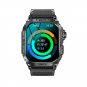 K63 Bluetooth Calling 1.96-Inch Amoled Full Hd Screen Weather Music Heart Rate More Than Sport Smart