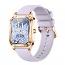 I98 Female Bluetooth Calling Smart Watch Heart Rate Blood Pressure Blood Oxygen Monitoring Multi Spo