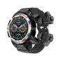 Gt100 Three-Proof Smart Watch Bluetooth Headset Two-In-One Dual-Call Nfc Alipay Music Smart Watch