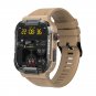 Mk66 Outdoor Bluetooth Calling Smart Watch Rotating Button Heart Rate Blood Pressure Voice Assistant