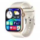 Qx7 Bluetooth Calling Smart Watch Body Temperature Heart Rate Blood Oxygen Monitoring Voice Assistan