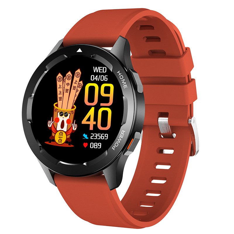 Fw05 Bluetooth Call Smartwatch Full Touch Heart Rate Blood Oxygen Voice Assistant Nfc Access Offline