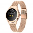 Kw10c Smart Bracelet Round Screen Female Multi-Sports Monitoring Reminder Bluetooth Wristband Factor
